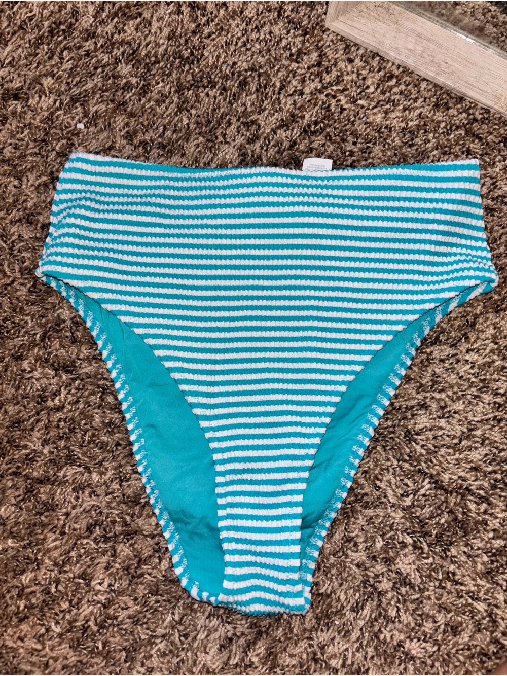 Aerie medium striped high waist bottom